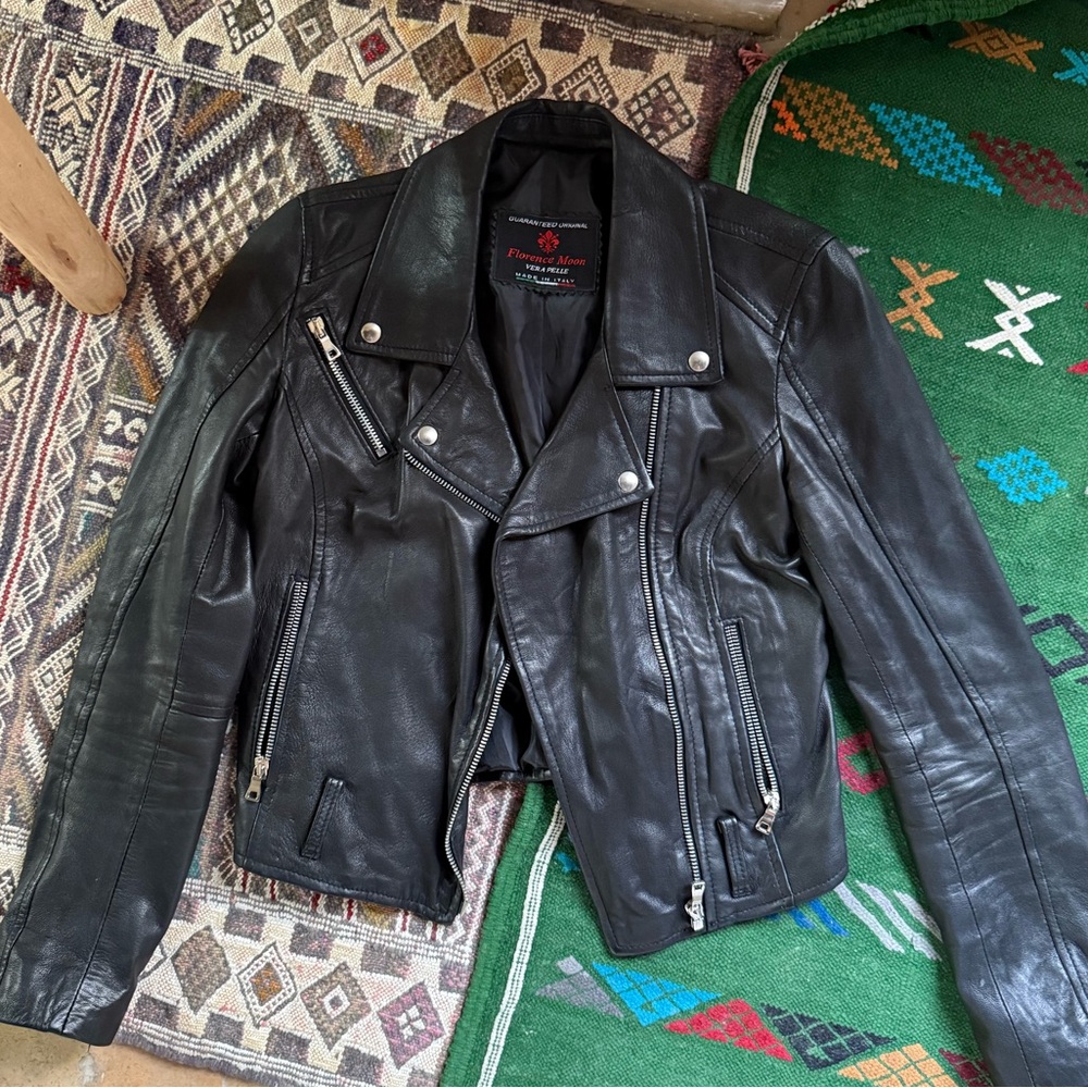 Genuine Italian Leather Jacket from Italy